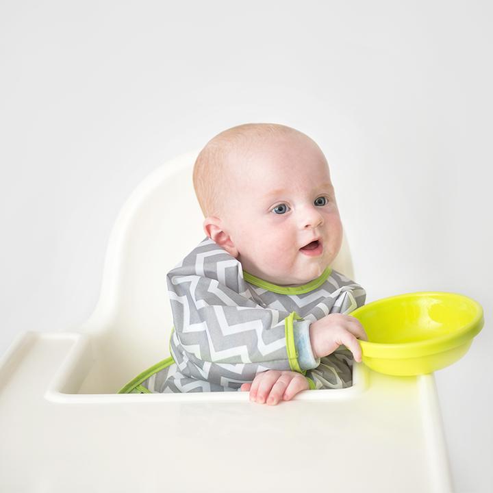 Image du produit Kushies CleanBib avec manches (12 mois)