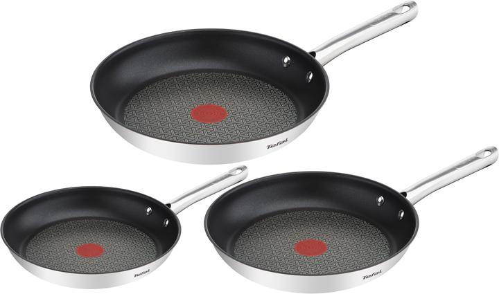 Tefal Duetto (28 cm, Bratpfanne, Edelstahl)