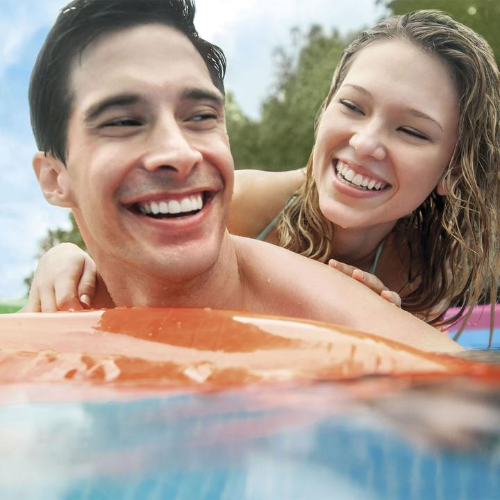 Produktbild Intex Rahmen Pool Rechteckig Rosa 220X150X60 Cm (220 x 150 x 60 cm)