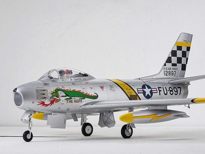Produktbild FMS F-86 The Huff Jet EDF 80 PNP silber - 122 cm (Jet)
