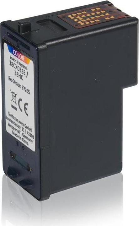 Actual product image Inkadoo Print Cartridges compatible with Lexmark 18CX033E / 33HC Print Head Cartridge, color color (Color)