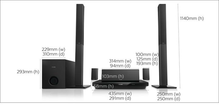 Produktbild Philips Htb3550g