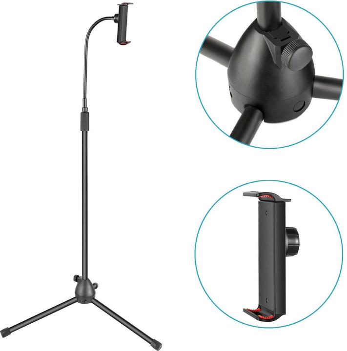 Produktbild JTI Kamerastativ für Kamera und Handy (Metall)