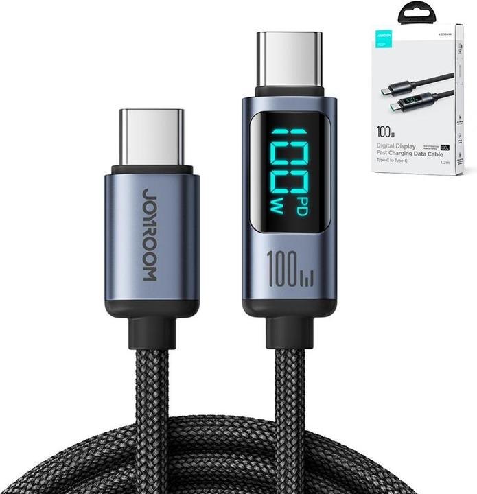 Produktbild Joyroom USB C – USB C (1.20 m, USB 2.0, 100 W)