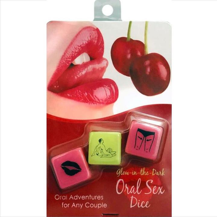 Image du produit Kheper Games Glow-in-the-Dark Oral Sex Dice (jeu de cartes pour le sexe oral) (Jeux de dés, Anglais, Allemand, Français)