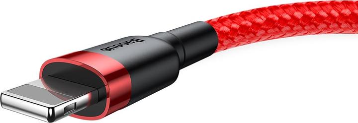 Actual product image Baseus cafule Cable USB For iP 2A 3m Red+Red (3 m, USB 3.2 Gen 1)