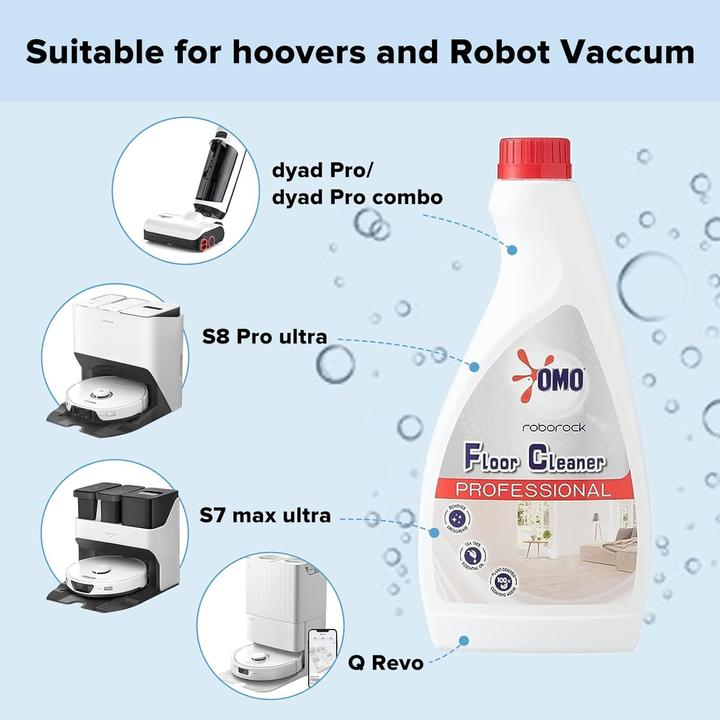 Actual product image Roborock VACUUM ACC FLUID FLOOR 480ML/8.08.0002