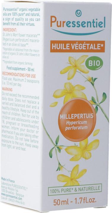 Puressentiel Pflanzenöl Johanniskraut Bio Öl (Körpercreme, 50 ml)