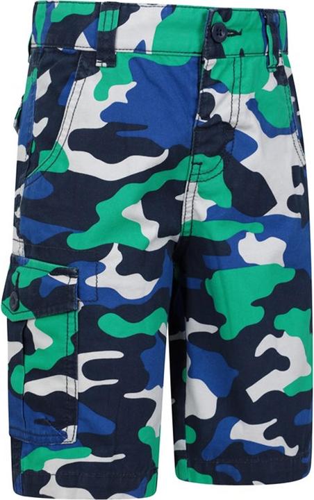 Actual product image Mountain Warehouse Childrens/Kids Camo Cargo Shorts (104)