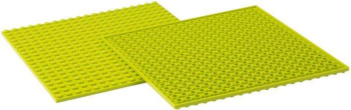 Actual product image Q-Bricks Building slab studs grass green