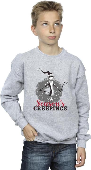 Immagine prodotto Disney The Nightmare Before Christmas Seasons Creepings Wreath Felpa Ragazzi (140, 146)