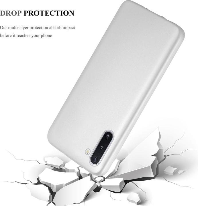 Actual product image Cadorabo TPU Matt Metallic Cover (Samsung Galaxy Note 10)