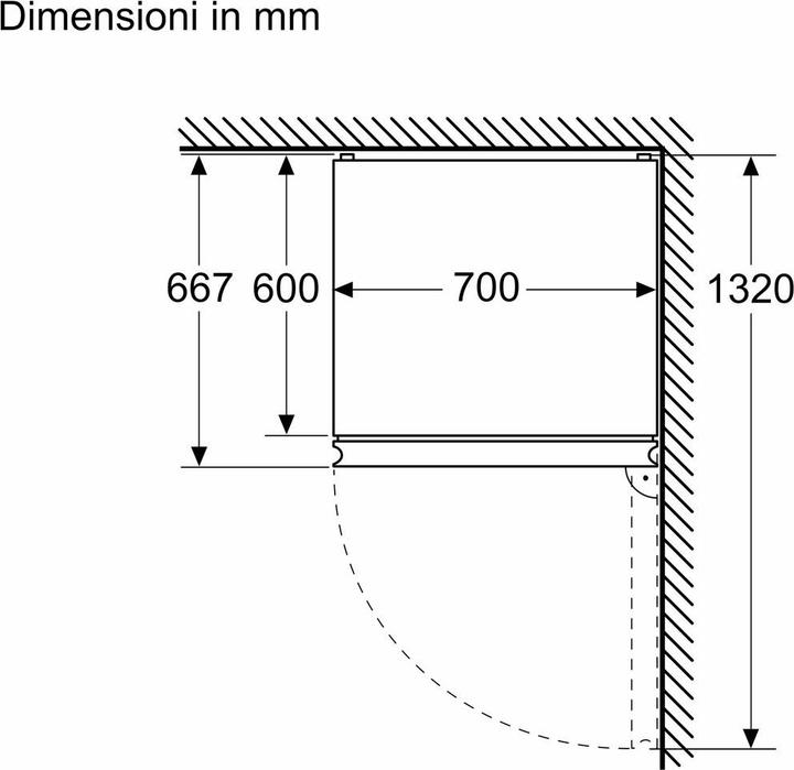 Actual product image Bosch Hausgeräte KGN497LDF (440 l)