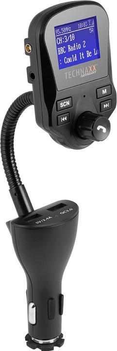 Actual product image Technaxx Fm Dab+ Transmitter Fmt1500BT