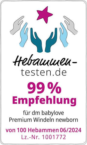 Immagine prodotto dm babylove Pannolini premium (Dimensione 1, Pacco trasportabile, 28 Pezzo/i)