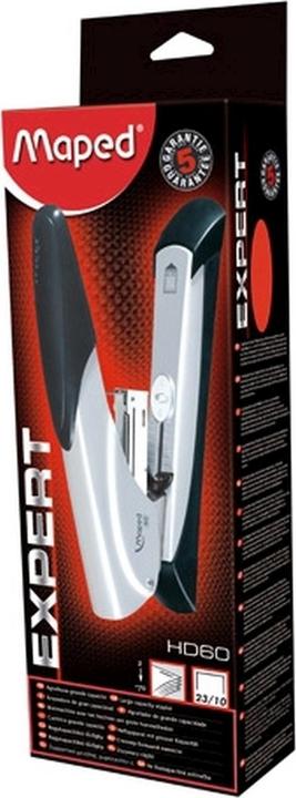 Actual product image Maped Block stapler Metal Expert HD90, black (60 Sheets)