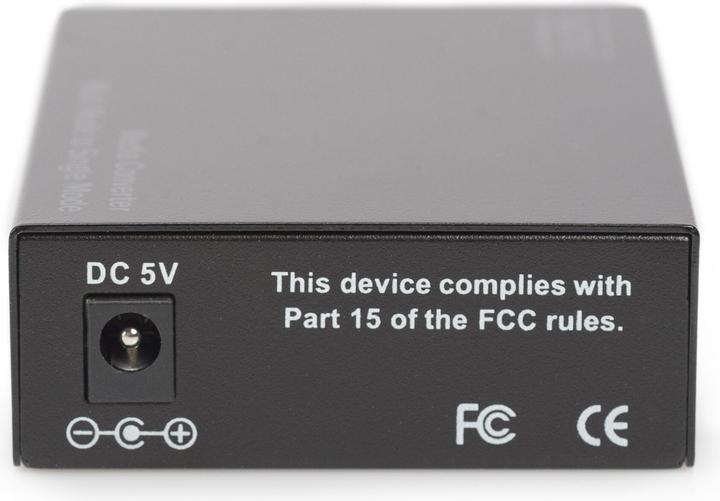 Image du produit Digitus Convertisseur de média multimode à monomode Gigabit SC à SC Longueur d'onde 850nm 1310nm jusqu'à