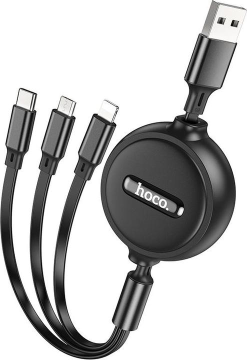 Image du produit Hoco X75 Câble de charge 3 en 1 (1 m, USB 3.0)