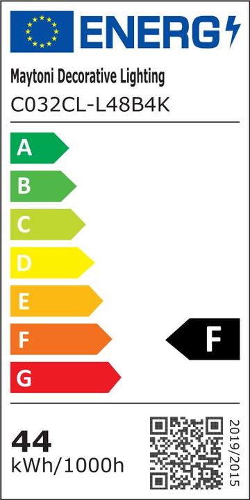 Energy Label Maytoni Zon (4800 lm)