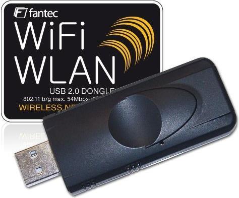 Actual product image Fantec WLAN Dongle WF-54MWLAN (USB 2.0)