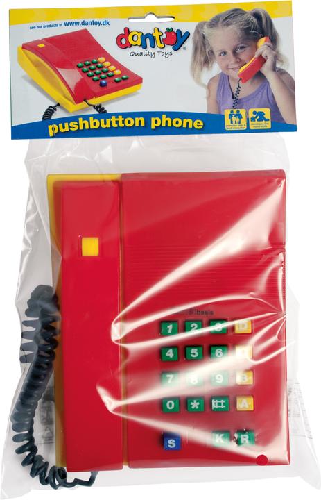 Actual product image dantoy Button telephone