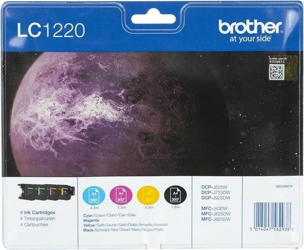 Produktbild Brother DUPLIKAT LC-1220 (M, BK, C, Y)