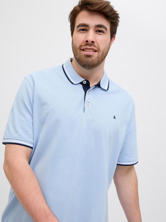 Produktbild Jack & Jones Plus Size Jjepaulos Polo Ss Noos Pls (8XL)