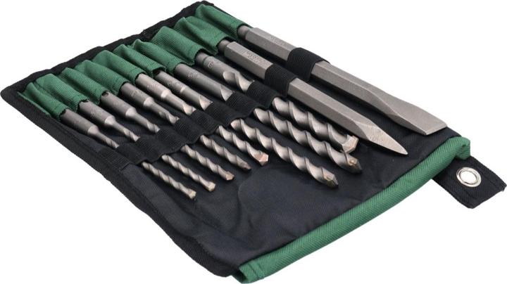Actual product image Metabo SDS-Plus SP Classic drill/chisel set 10 pieces (630824000) (12 mm, 14 mm, 10 mm)