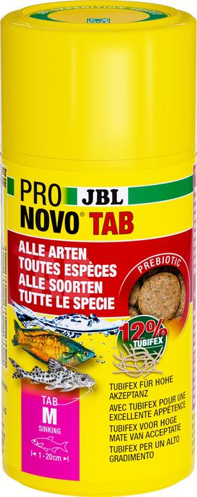 JBL Aquaristik und Terraristik ProNovo TAB M 100ml (Poissons d'ornement, 100 ml)