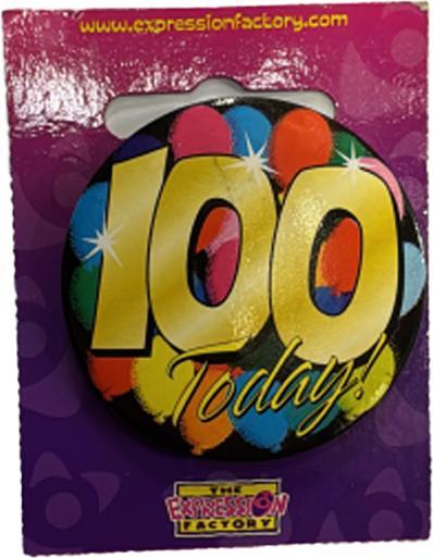 Immagine prodotto The Expressions Factory 100 Today! Distintivo Misura Confezione 6