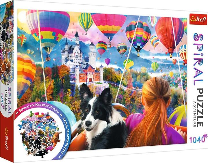 Actual product image Trefl Spiral Puzzle Balloon Festival (1040 pieces)