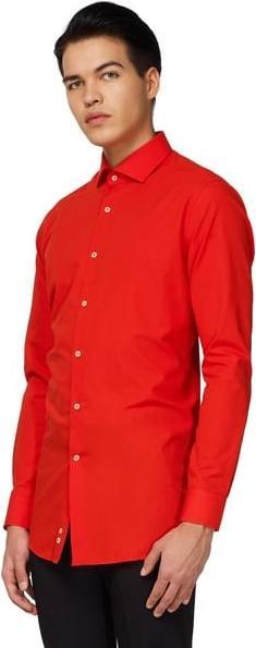Actual product image OppoSuits Red Devil shirt (3XL)