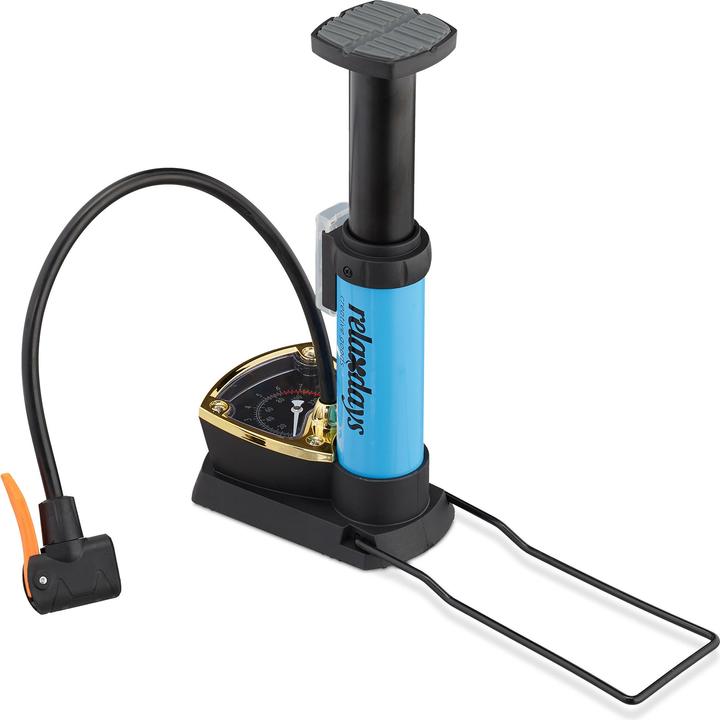 Produktbild Relaxdays Fusspumpe Manometer