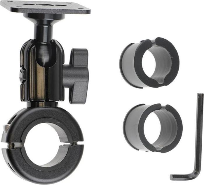 Actual product image Brodit Pipe fastening w. mounting plate