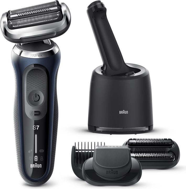 Image du produit Braun Series 7 70-B7850cc Rasoir pour hommes, rasoir électrique avec réglage à 360°, tondeuse à barbe,...