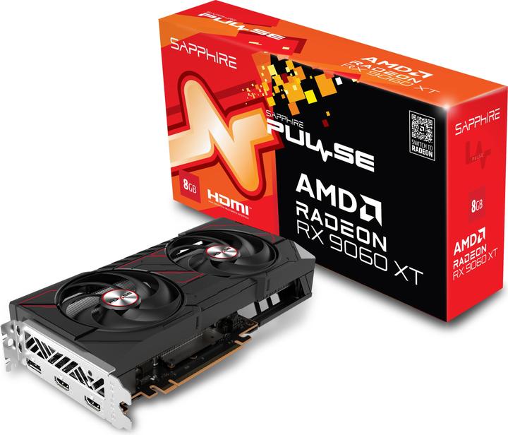 Produktbild Sapphire Pulse Radeon RX 9060 XT (8 GB)