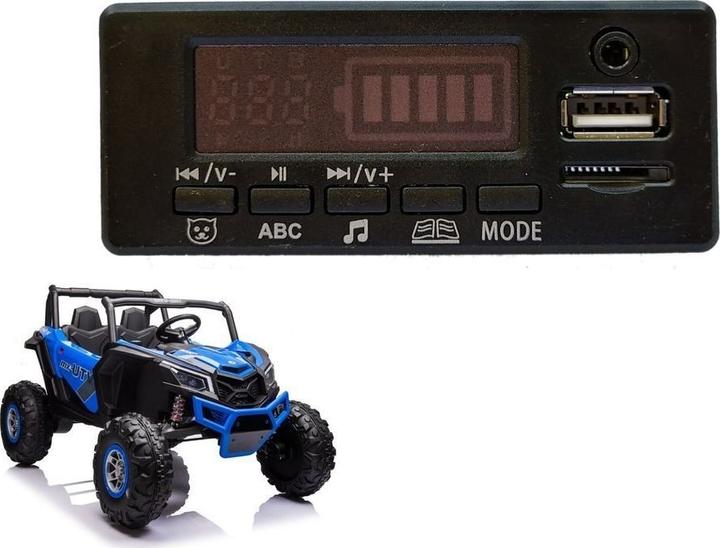 Lean Toys Muzikos skydelis skirtas XMX613 24V elektromobiliui