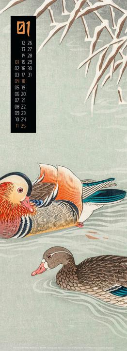 Actual product image Art of Asia Kalender 2026 (24 x 66 cm, Hardcover, English, French, Spanish, German)