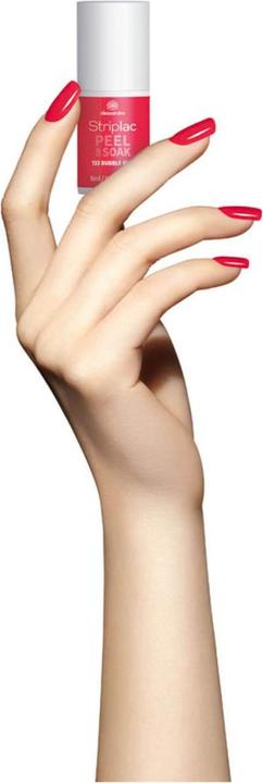 Actual product image Alessandro Striplac Peel or Soak Bubble Gum 8 ml (133 Bubble gum, Peelable nail polish)