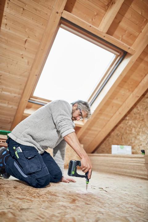 Actual product image Festool Cordless drill/driver CXS 18-Basic-Set (Rechargeable battery operated)