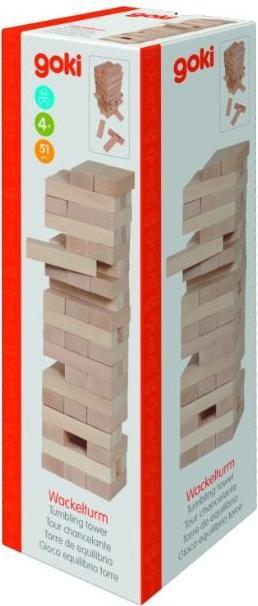 Actual product image Goki Jenga (German)