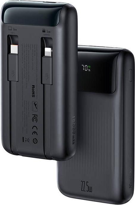 Actual product image Mcdodo Power Bank MC-0241 Digital Dis 10000mAh, 22,5W (czarny) (10000 mAh)