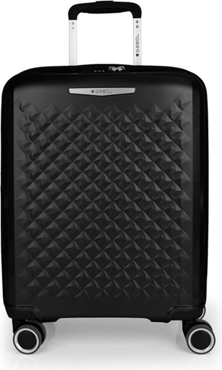 Immagine prodotto Gabol Carrello da cabina Queens a 4 ruote S 54 cm con piega elastica (48 l, Bagaglio a mano (fino a 50 litri))