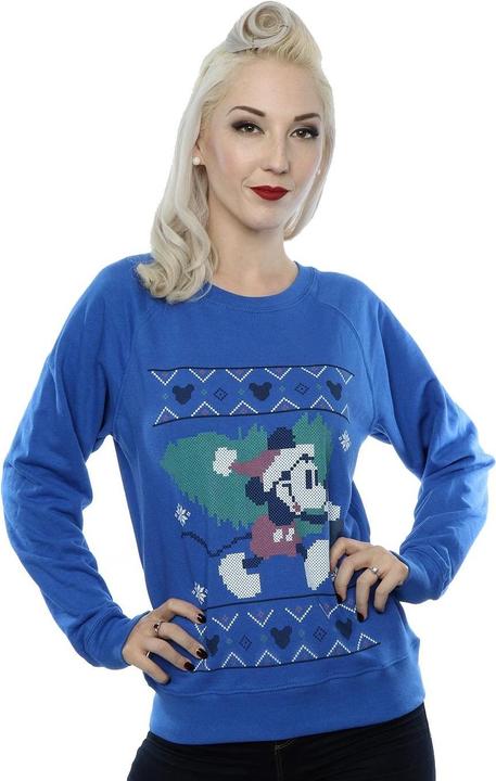 Produktbild Disney Mickey Mouse Christmas Tree Sweatshirt (M)