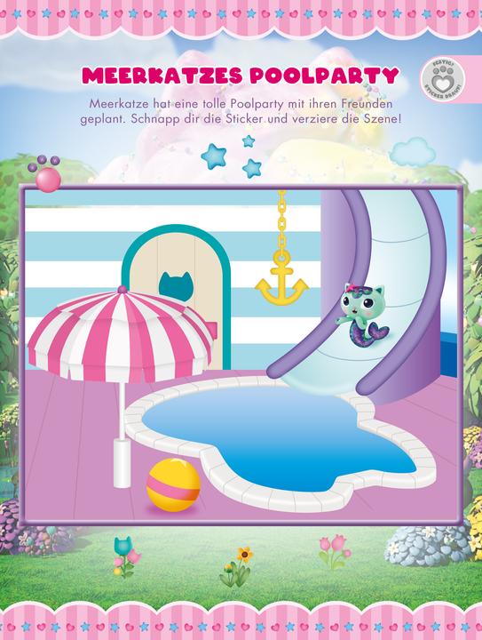 Actual product image Panini Gabby's Dollhouse: 1001 stickers: stickers - puzzles - colouring in