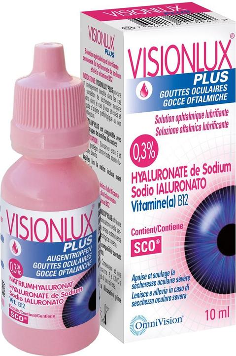 Produktbild OmniVision Augentropfen Visionlux Plus (10 ml, 10 ml)