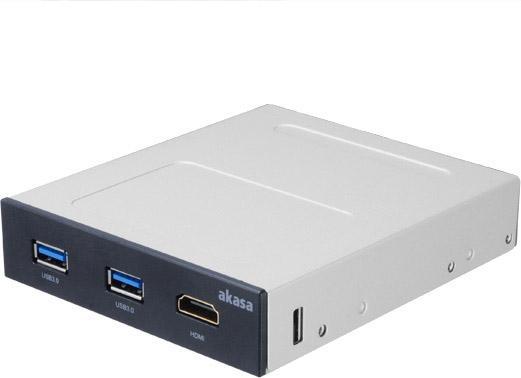 Actual product image Akasa AK-ICR-30 Hard Drive Backplane (3.5 inch) Carrier Panel