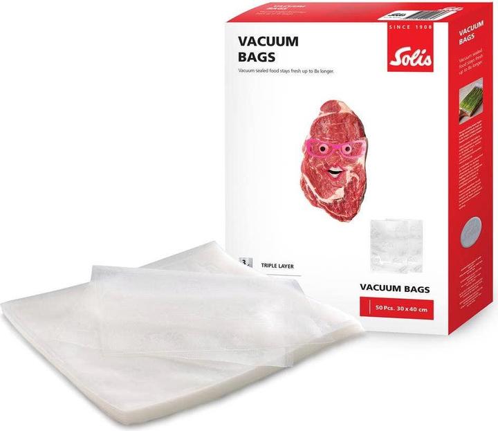 Actual product image Solis Vacuum pouches 20 x 30 cm (50x) (50 x)