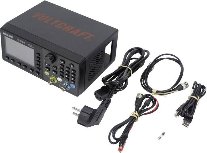 Productafbeelding Voltcraft FG-1602 Functiegenerator op netvoeding 1 µHz - 60MHz 2-kanaals arbitrair