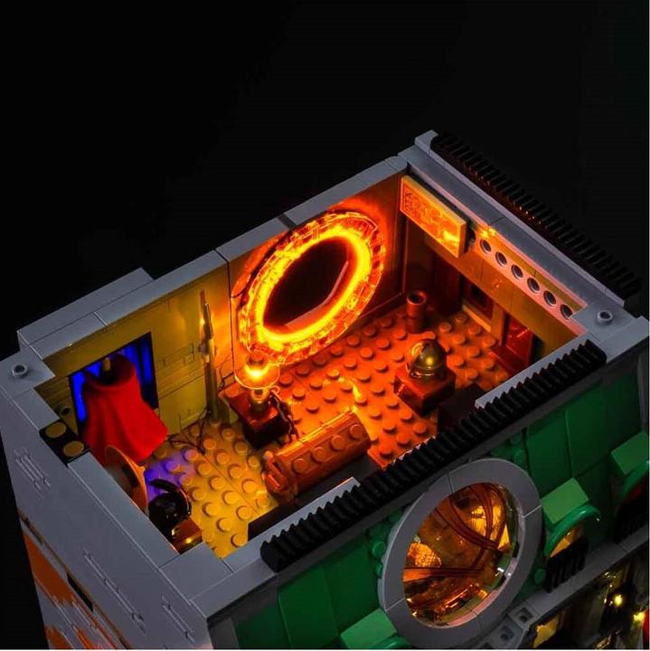Actual product image Light my bricks LEGO Sanctum Sanctrorum #76218 Light Kit